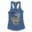 I Yam Speaking No Cross Speaking Women's Racerback Tank in Solid Royal Color